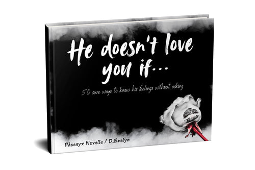 He doesn't Love you if...(50 ways to know without asking him) (E-book)