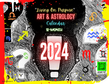 Art & Astrology Calendar 2024 (Digital Calendar/E-calender)