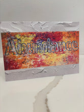 ABUNDANCE- GREETING CARD (Living On Purpose Art Collection "2021-2022")