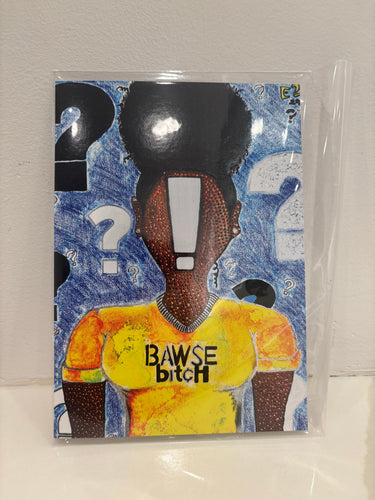 BAWSE BITCH - GREETING CARD (Living On Purpose Art Collection 