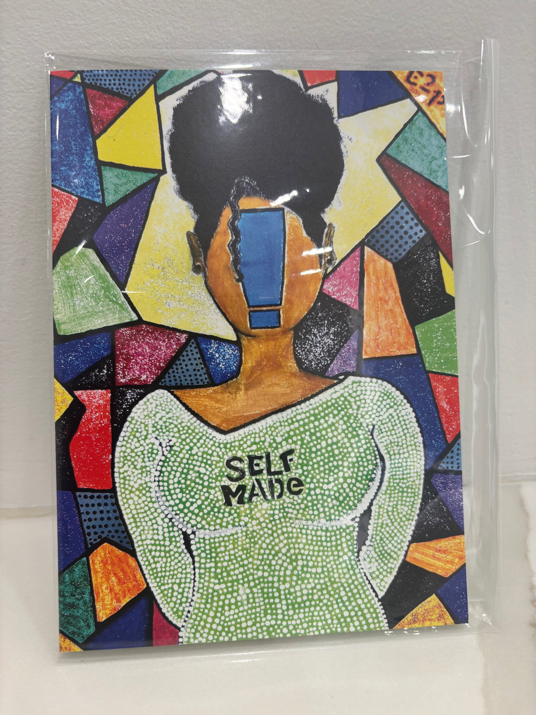 SELF-MADE - GREETING CARD (Living On Purpose Art Collection 