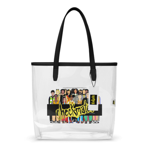 CHECKMATES COMICS - Clear tote bag