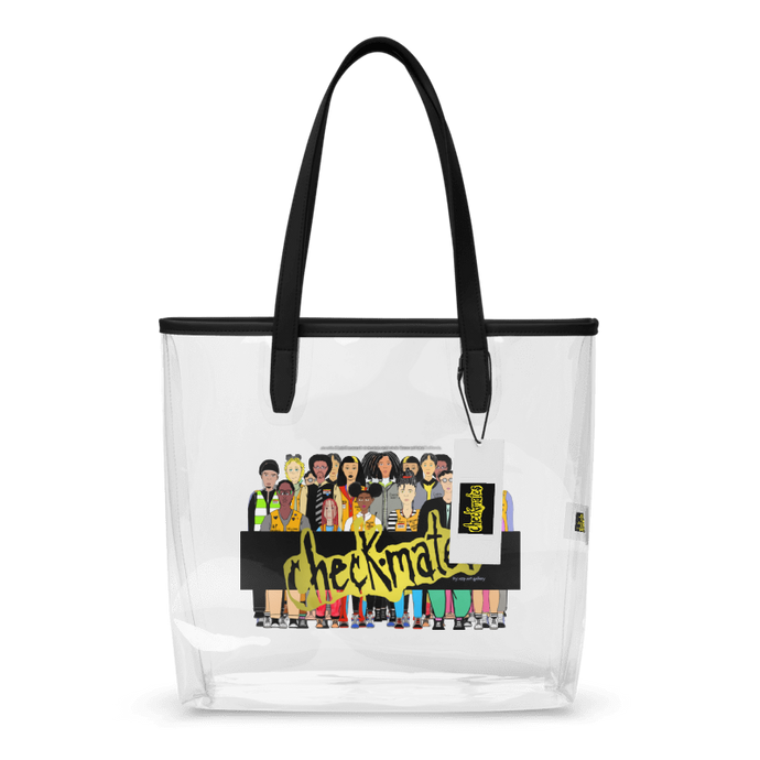 CHECKMATES COMICS - Clear tote bag