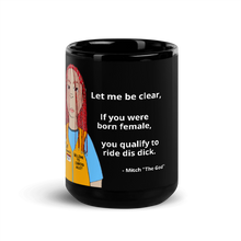 MITCH MERCH - CLASSIC BLK X-RATED 15oz. MUG