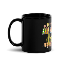 CHECKMATES COMICS -Black ceramic classic cast mug(shot)