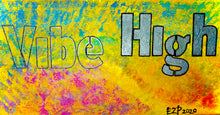 THE VIBE HIGH (THROW PILLOW) 20 X 12