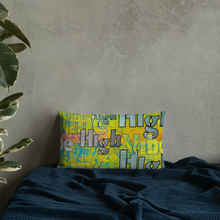 THE VIBE HIGH (THROW PILLOW) 20 X 12